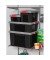 Aufbewahrungsbox DIY SK-430 6186, außen 44,6x63,5x30cm, Polypropylen schwarz/grau/rot