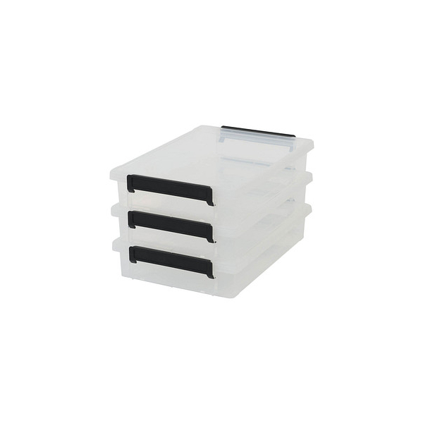 8716382185304 - Aufbewahrungsbox LLB-A4 6300 außen 25x365x20cm Polypropylen transparent schwarz 8716382185304 IRIS Ohyama 8716382185304 - Aufbewahrungsbox LLB-A4 6300 außen 25x365x20cm Polypropylen transparent schwarz 8716382185304 IRIS Ohyama