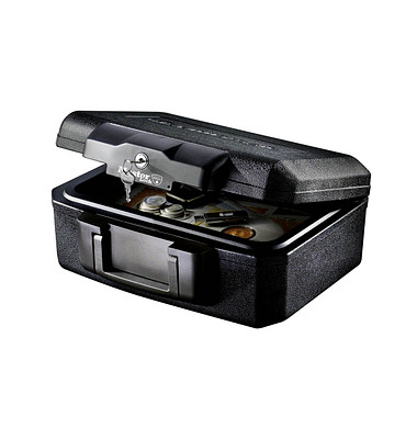 Dokumentenkassette P44970 L1200 5 L 6kg schwarz mit Zylinderschloss Kunststoff