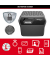 Dokumentenkassette P56070 FHW40300EURHRO 17 l 19kg schwarz Kunststoff