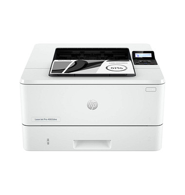 LaserJet Pro 4002dne Laserdrucker weiß, HP Instant Ink-fähig