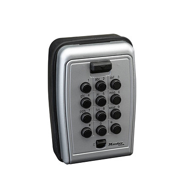 Schl&uuml;sseltresor P63350 5423EURD 688g grau mit Zahlenschloss Metall
