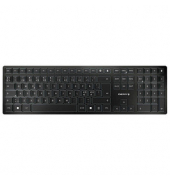 KW 9100 SLIM Tastatur kabellos schwarz