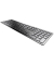 KW 9100 SLIM Tastatur kabellos schwarz