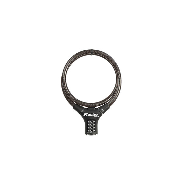 3520190937124 - MASTER LOCK 8229EURDPRO Vorhängeschloss 90 cm Kabel Kombination Outdoor für Fahrrad Skateboard Rider Rasenmäher und andere Geräte Unisex 3520190937124 - MASTER LOCK 8229EURDPRO Vorhängeschloss 90 cm Kabel Kombination Outdoor für Fahrrad Skateboard Rider Rasenmäher und andere Geräte Unisex