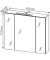 Spiegelschrank PESCARA 2754-84 weiß 76,0 x 23,0 x 71,0 cm