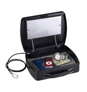 Tresor P40020 P008EML 1 l 0,7kg schwarz mit Mechanisches Zahlenschloss Stahl