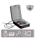 Tresor P49013 P005CEURBLKHRO 1 l 0,7kg schwarz mit Mechanisches Zahlenschloss Stahl