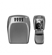 Schl&uuml;sseltresor 108733 5415EURD 1380g silber mit Zahlenschloss Zink