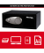 Tresor P40026 X075ML 22 l 7,8kg schwarz mit Elektronikschloss Stahl