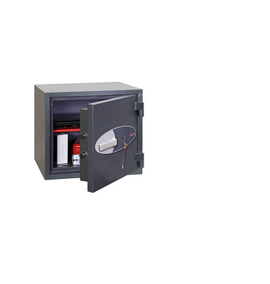 Tresor HS1052K Neptune 46 l 141kg graphitgrau mit Doppelbartschloss Stahl