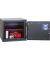 Tresor HS1052K Neptune 46 l 141kg graphitgrau mit Doppelbartschloss Stahl
