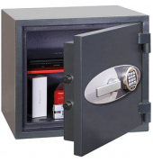 Tresor HS1052E Neptune 46 l 141kg graphitgrau mit Elektronikschloss Stahl
