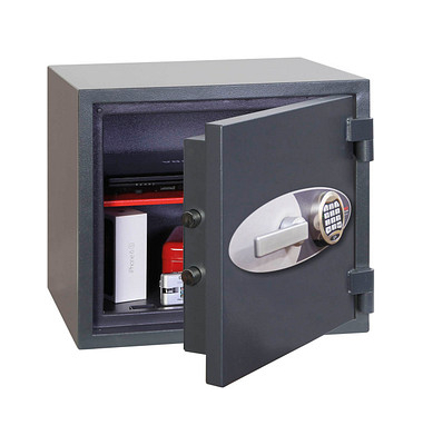 Tresor HS1052E Neptune 46 l 141kg graphitgrau mit Elektronikschloss Stahl