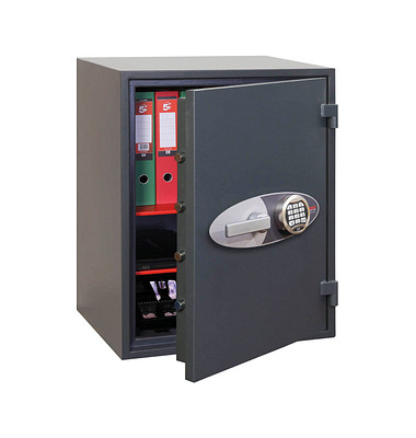 Tresor HS1054E Neptune 184 l 320kg graphitgrau mit Elektronikschloss Stahl