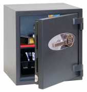 Tresor HS2051E Mercury 56 l 230kg graphitgrau mit Elektronikschloss Stahl