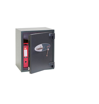 Tresor HS2052K Mercury 69 l 260kg graphitgrau mit Doppelbartschloss Stahl