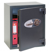Tresor HS2052E Mercury 69 l 260kg graphitgrau mit Elektronikschloss Stahl