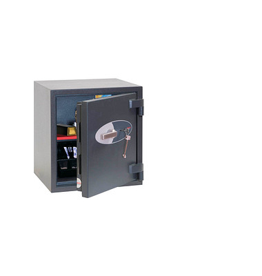 Tresor HS3551K Elara 56 l 245kg graphitgrau mit Doppelbartschloss Stahl