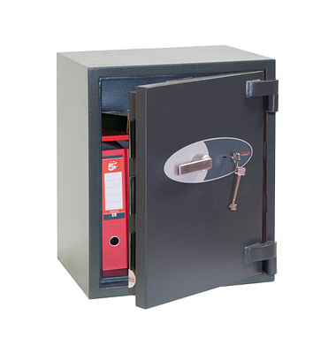 Tresor HS3552K Elara 69 l 280kg graphitgrau mit Doppelbartschloss Stahl