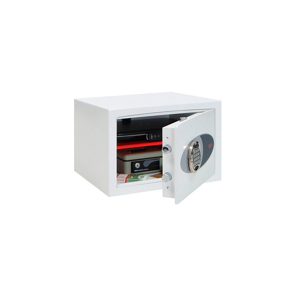 5032548008977 - Tresor HS0672E VENUS 29 l 65kg signalweiß mit Elektronikschloss Stahl 5032548008977 Phoenix Safe