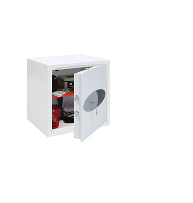 Tresor HS0673K VENUS 48 l 90kg signalweiß mit Doppelbartschloss Stahl