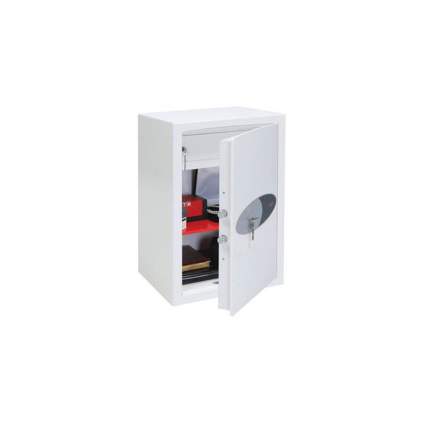 5032548009028 - Tresor HS0674K VENUS 15 L 122kg signalweiß mit Doppelbartschloss Stahl 5032548009028 Phoenix Safe