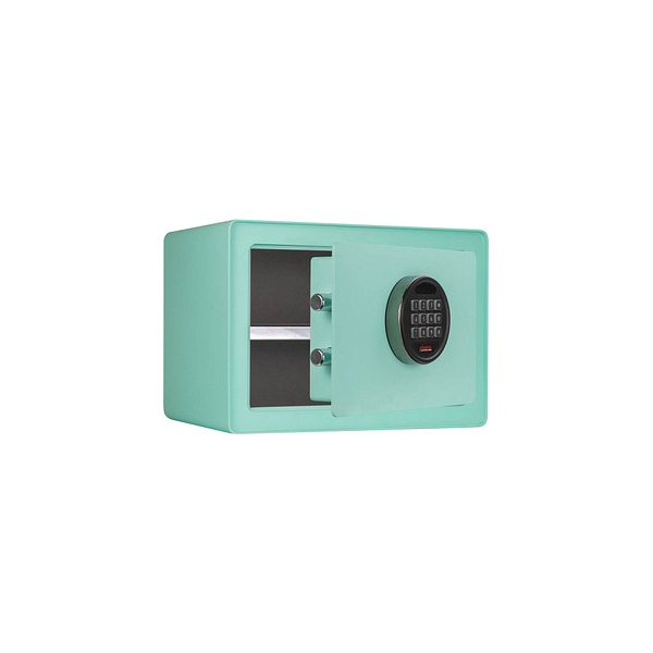 5032548010130 - Tresor DREAM1M Dream 155 l 75kg pastellgrün mit Elektronikschloss Stahl 5032548010130 Phoenix Safe