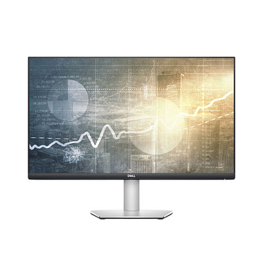  Monitor S2722DC 210-BBRR, QHD (2560x1440 Pixel), schwarz/silber