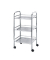 Etagenwagen Exclusiv silber 41,0 x 32,0 x 75,0 cm