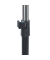 Teleskop-Garderobe Mikey schwarz Metall 90,0 x 103,0-170,0 cm
