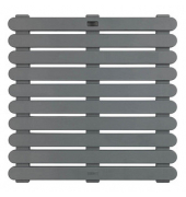 Duschmatte grau 55,0 x 55,0 cm