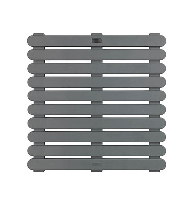 Duschmatte grau 55,0 x 55,0 cm