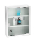Medizinschrank ohne Norm silber