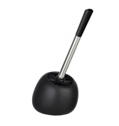 WC-Garnitur Polaris schwarz matt Stein
