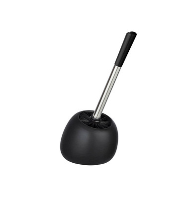 WC-Garnitur Polaris schwarz matt Stein