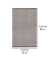Badematte Turpan grau 50,0 x 80,0 cm