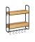 Wandregal Loft braun 48,0 x 15,0 x 52,0 cm