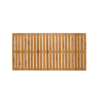 Duschmatte braun 100,0 x 50,0 cm