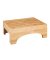 Schemel Bambusa braun, H: 15,0 cm