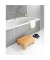 Schemel Bambusa braun, H: 15,0 cm