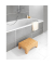 Schemel Bambusa braun, H: 15,0 cm