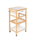 Servierwagen Finja Bambus 49,0 x 38,0 x 81,0 cm
