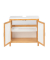 Waschbeckenunterschrank Finja braun, weiß 65,0 x 33,0 x 60,0 cm