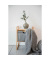 Beistelltisch 62223800, 40cm (H), 56x40cm (BxT), rechteckig, braun / braun