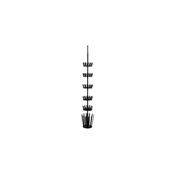 4008838358276 - Teleskop-Schuhregal Achilles Schwarz Für 30 Paar Schuhe und 6 Paar Stiefel Schwarz Stahl schwarz Polypropylen schwarz Kunststoff (abs) schwarz 4008838358276 - Teleskop-Schuhregal Achilles Schwarz Für 30 Paar Schuhe und 6 Paar Stiefel Schwarz Stahl schwarz Polypropylen schwarz Kunststoff (abs) schwarz