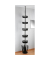 Teleskop-Schuhregal Achilles schwarz 30,0 x 30,0 x 100,0-300,0 cm
