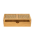 Aufbewahrungsbox Allegre 25603100, außen 28x14x6cm, Bambus/Rattan braun