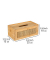 Taschentuchbox 25607100 braun BambusRattan