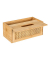 Taschentuchbox 25607100 braun BambusRattan